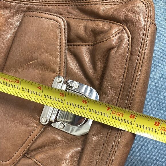 Michael Kors tan leather hobo shoulder bag - Picture 11 of 14